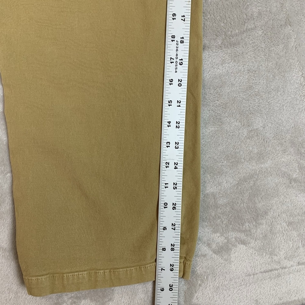Orvis Cargo Pants Mens 40x30* Beige Cotton Blend Outdoor Hiking Fly Fishing - Picture 4 of 8